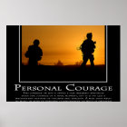 Personal Courage Poster | Zazzle