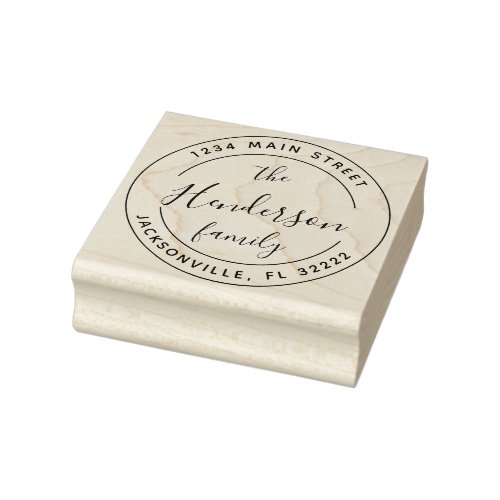 Personal Create Your Own Business Rubber Stamp