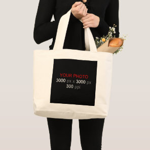 Personal Creation Large Tote Bag