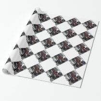 Personal Creation Photo Gift White Wrapping Paper Personal Creation Photo Gift White Wrapping Paper