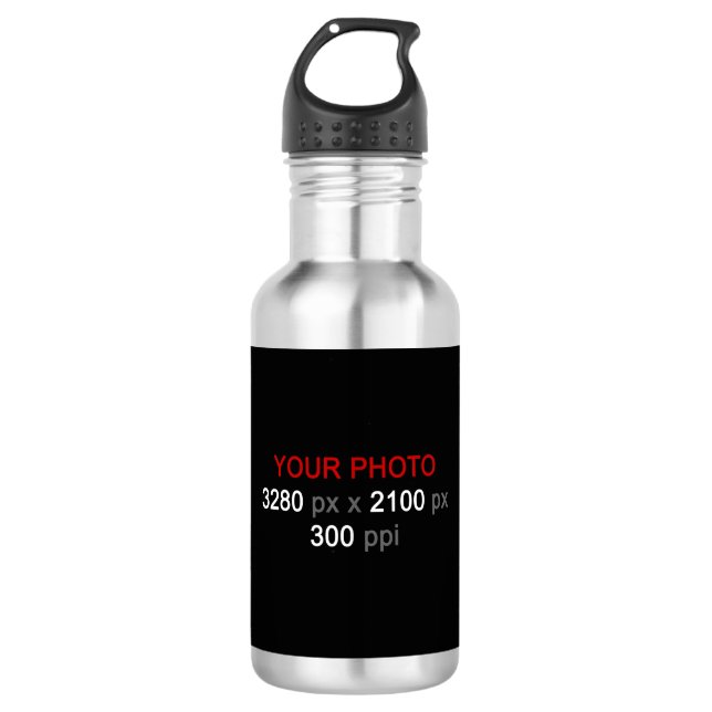Personal Creation Stainless Steel Water Bottle (Front)