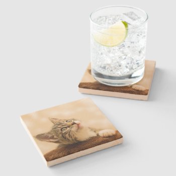 Personal Creation Stone Coaster by templatesstore at Zazzle