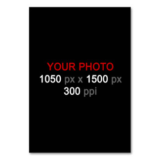 Personal Creation Table Number