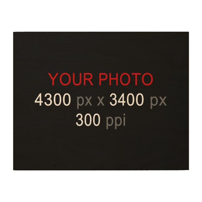 Personal Creation Wood Wall Decor (Front)