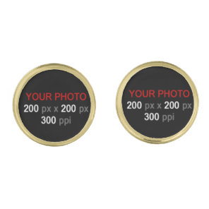 Personal Creations Gold Cufflinks
