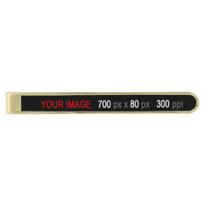 Personal Creations Gold Finish Tie Bar