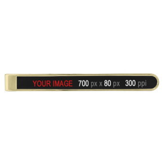 Personal Creations Gold Finish Tie Bar