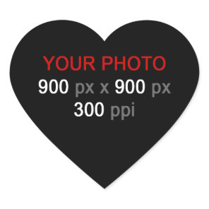 Personal Creations Heart Sticker