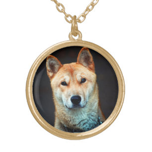 Personal Creations Korean Jindo Puppy Necklace