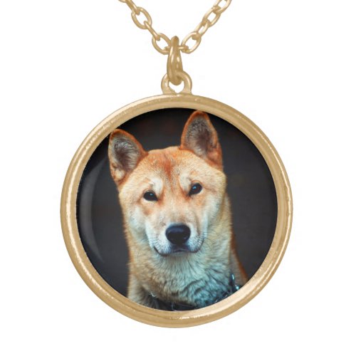 Personal Creations Korean Jindo Puppy Necklace