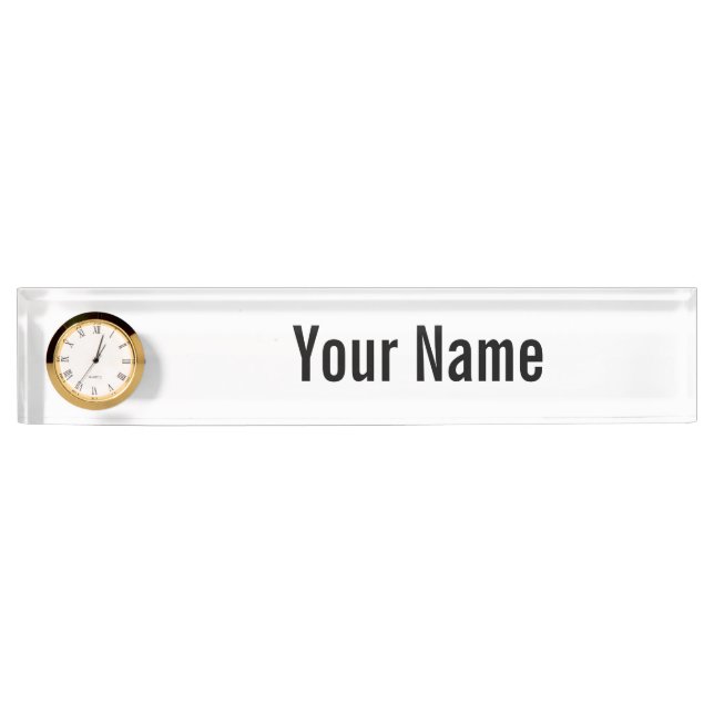 Personal Creations Name Plate (Front)