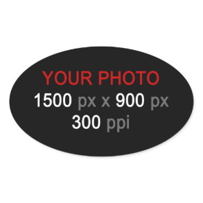 Personal Creations Oval Sticker