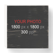 Personal Creations Photo 6x6 Wood Box Sign Personal Creations Photo 6x6 Wood Box Sign