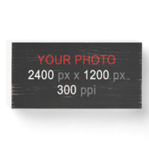 Personal Creations Photo 8x4 Wood Box Sign Personal Creations Photo 8x4 Wood Box Sign