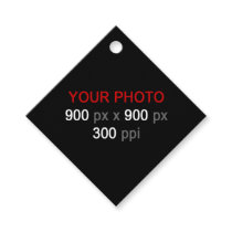 Personal Creations Photo Diamond Favor Tags Personal Creations Photo Diamond Favor Tags
