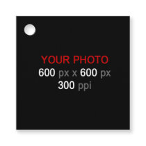 Personal Creations Photo Square Favor Tags Personal Creations Photo Square Favor Tags