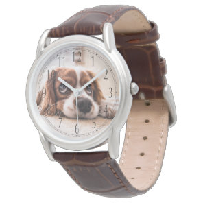 Personal Creations Puppy Sad Spaniel Watch