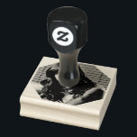 Personal Custom Photo Rubber Stamp<br><div class="desc">Custom photo rubber stamp. Create your own stamp with custom photo,  name or logo.</div>