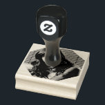 Personal Custom Photo Rubber Stamp<br><div class="desc">Custom photo rubber stamp. Create your own stamp with custom photo,  name or logo.</div>