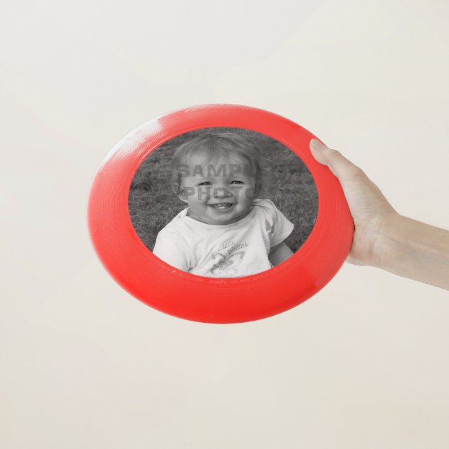 Personal Custom Photo Wham-O Frisbee (In Hand)