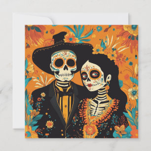 Personal Día de los Muertos Gathering Invitation