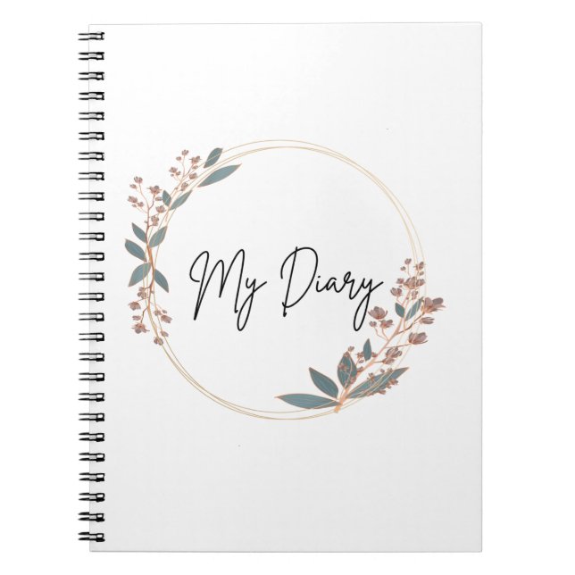 Personal Diary Notebook (Front)