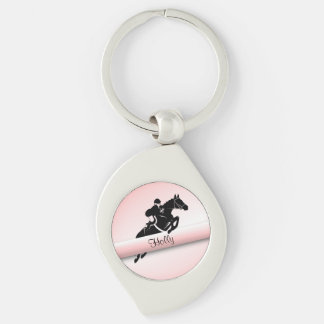 Personal Equestrian Jumper Keychain