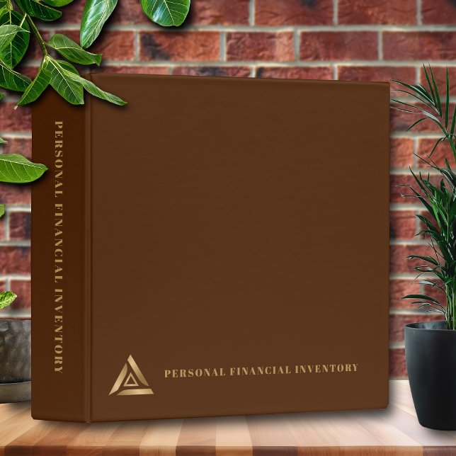 Personal Financial Inventory 3 Ring Binder (Creator Uploaded)