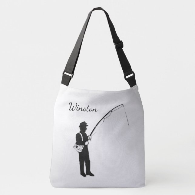 Personal Fishing Crossbody Bag (Front)