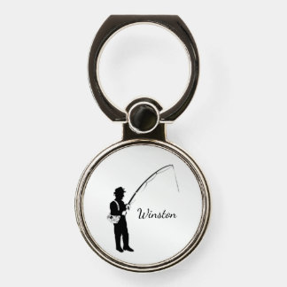 Personal Fishing Phone Ring Stand