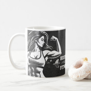 Personal Fitness Trainer Bodybuilding Gym Dumbbell Coffee Mug
