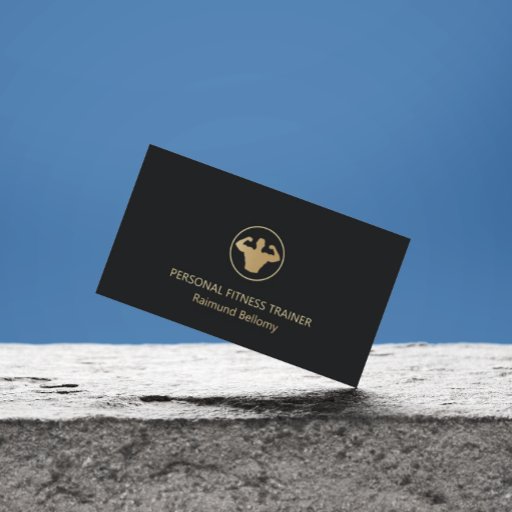 Customizable Personal Fitness Trainer Business Card