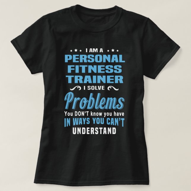 Personal Fitness Trainer T-Shirt (Design Front)