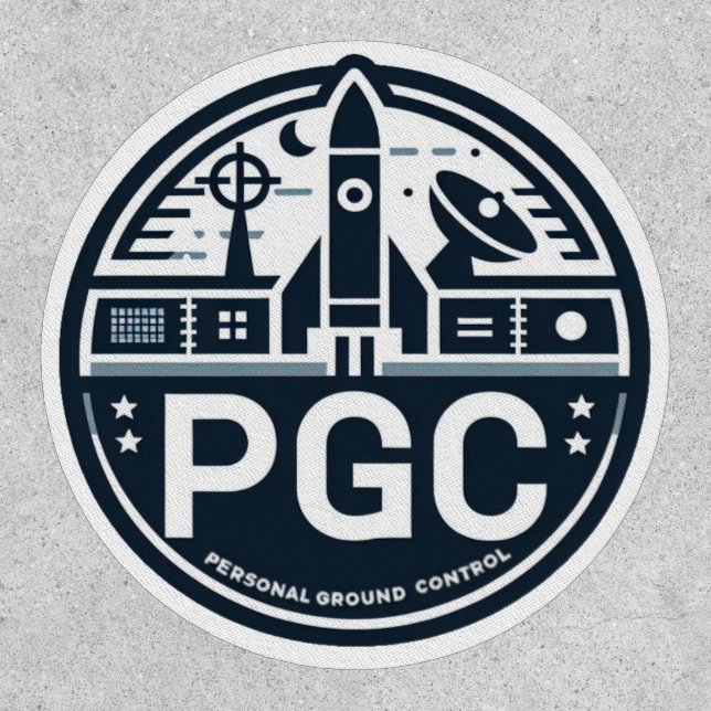 Personal Ground Control (PGC) Mission Patch (Front)