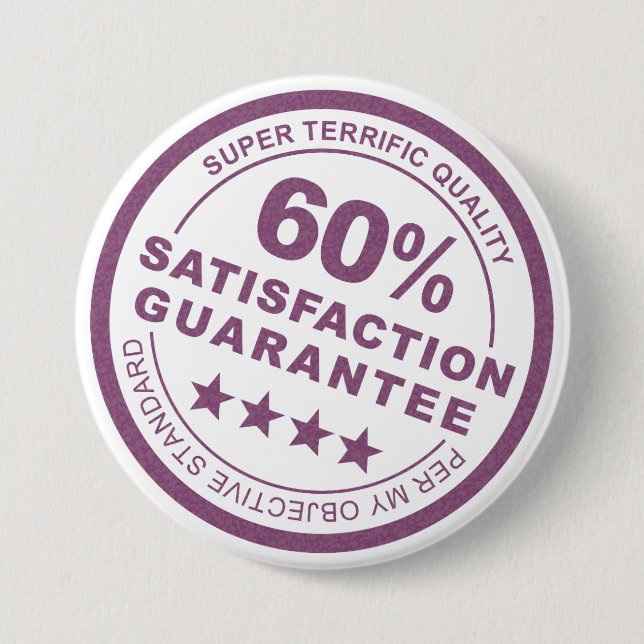 Personal Guarantee Button (Front)