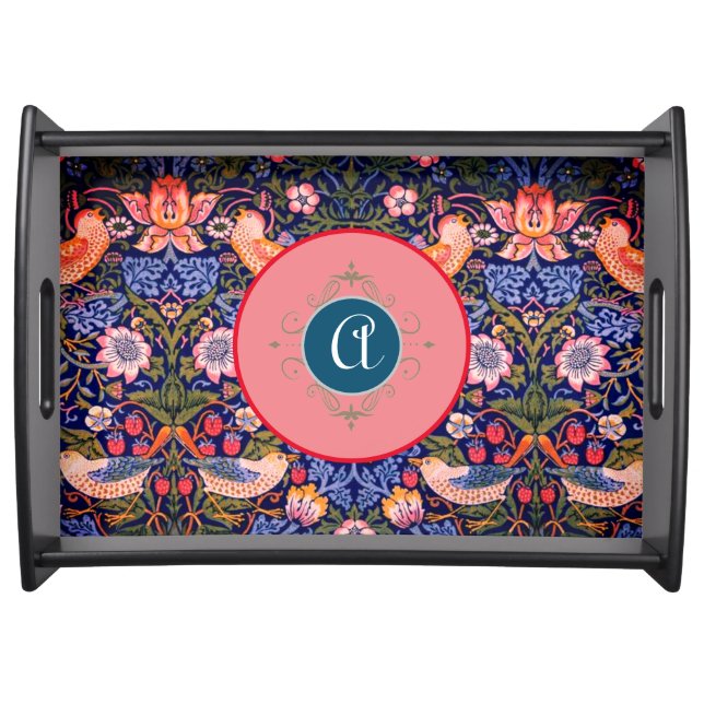 PERSONAL INITIAL William Morris PATTERN TRAY (Front)