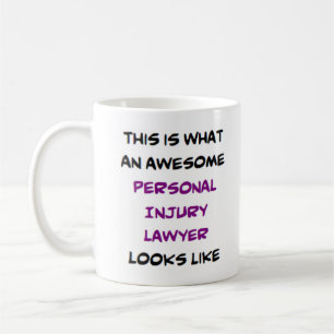 personal injury lawyer, awesome coffee mug