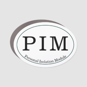 Personal Isolation Module Car Magnet