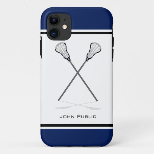 Personal Lacrosse iPhone 55S Case