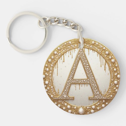 Personal Letter A Gift For Wife Keychain