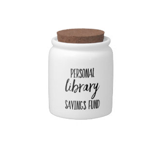 Personal Library Saving Fund Jar