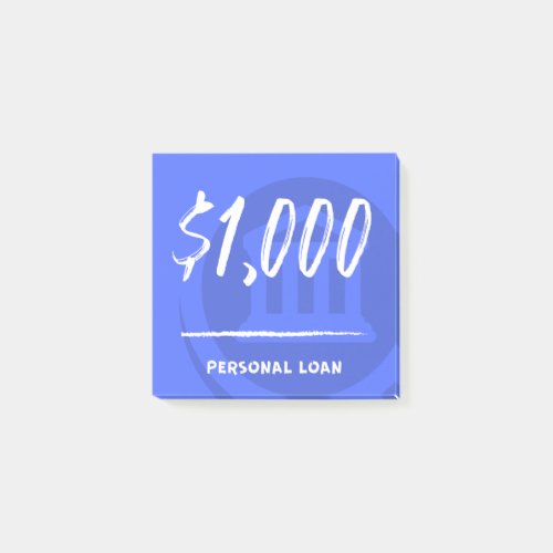 Personal Loan 1000 Post_it Notes
