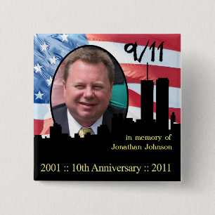Personal Memorial 911 Anniversary Pin