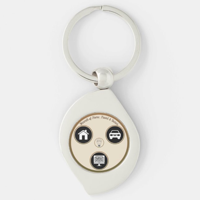 Personal Metal Keychain (Front)