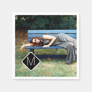 Personal Monogram Family Photo Collage A11 Napkins