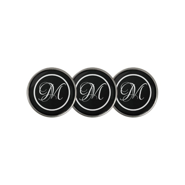 Personal Monogrammed Golf Ball Marker (3 Up)