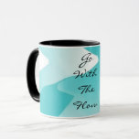 Personal Mug Go With The Flow Art Mug