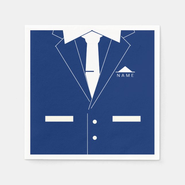 Personal Napkins Personalized Name Text (Front)