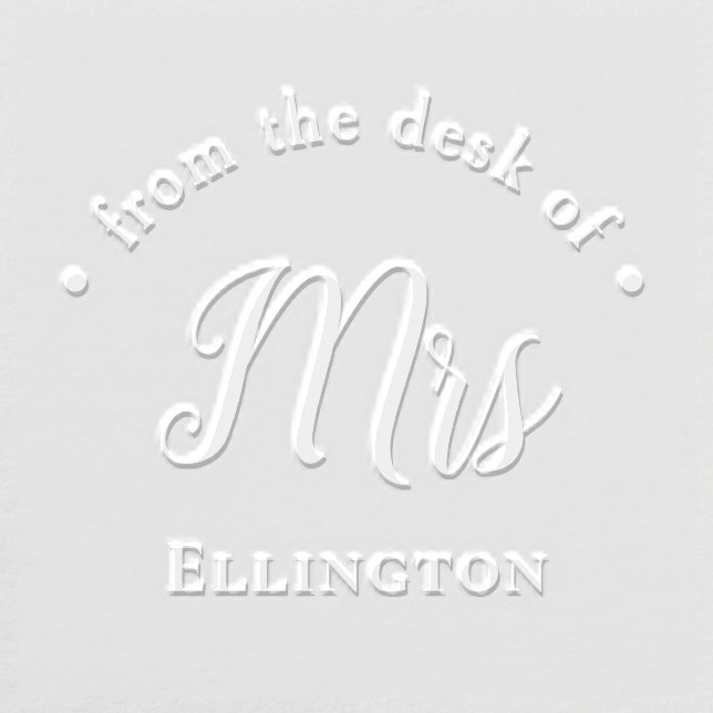 Personal Note Custom Embosser (Design)