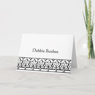 Personal Notecard - Customized - Customized
